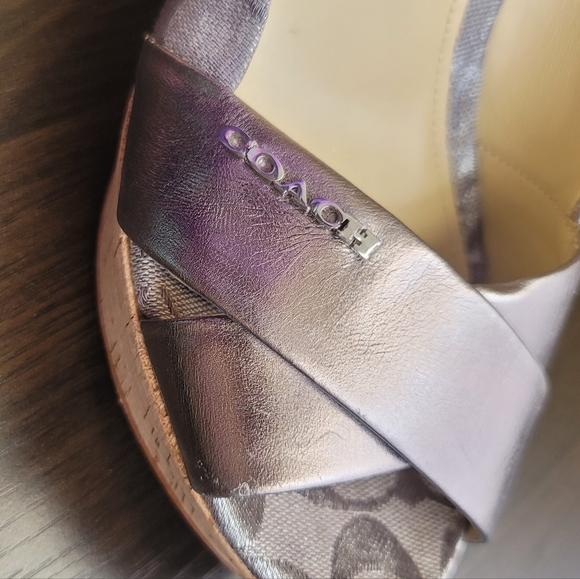 Coach Wedge "Jessy" Shoes - Picture 4 of 12